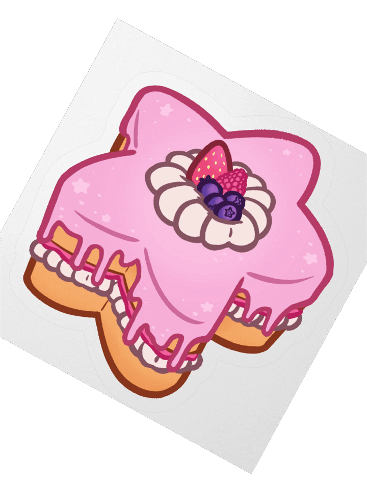 Cake | Star Desserts Sticker Series product image (2)