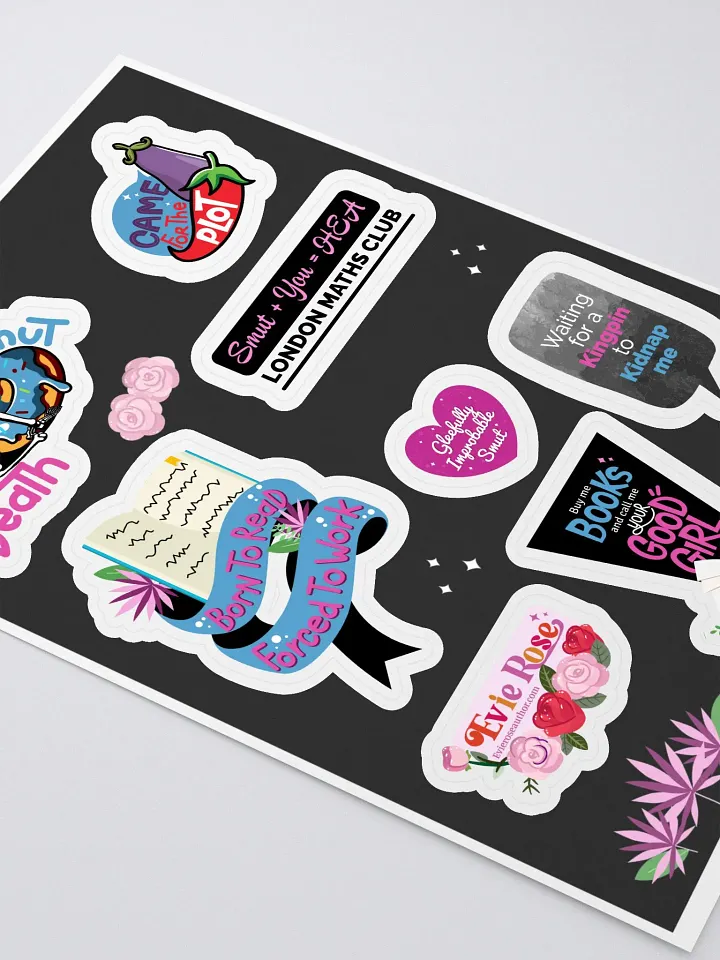 Book Lover Sticker Sheet product image (2)