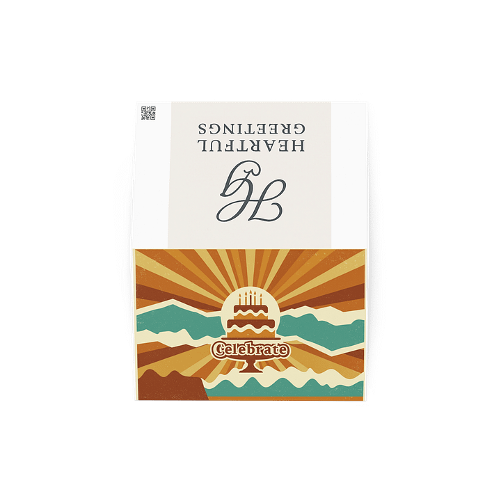 Birthday card - General tone - Template product image (2)