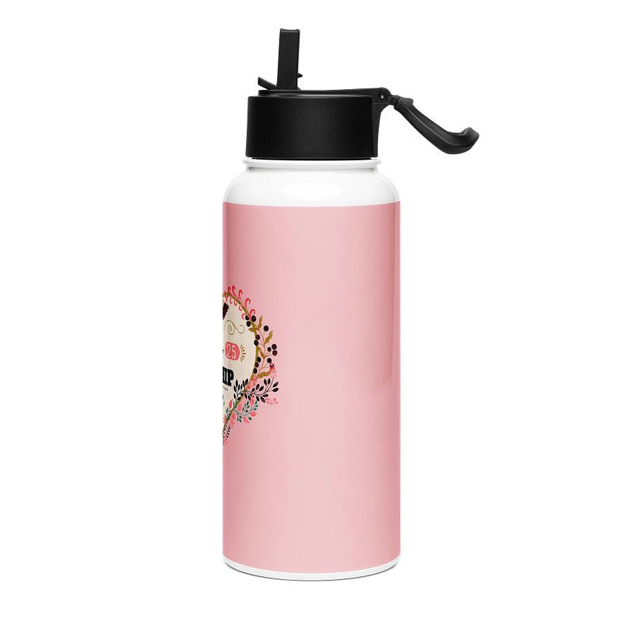 2025 "Pure Worship" Sacramento Special Convention Floral Heart Water Bottle product image (3)