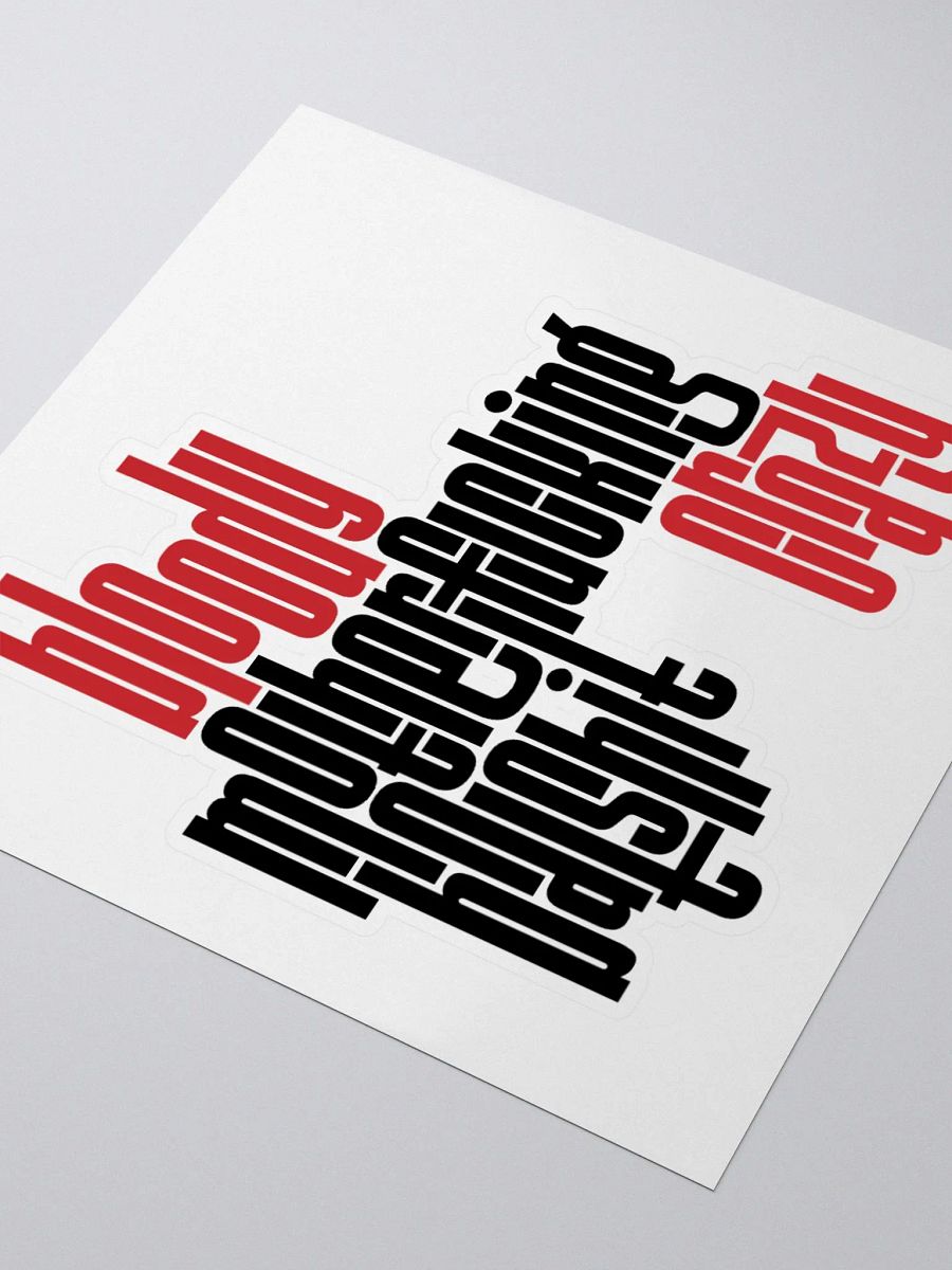 Bloody Motherfucking Batshit Crazy Sticker | Maisie Peters Lyric product image (4)