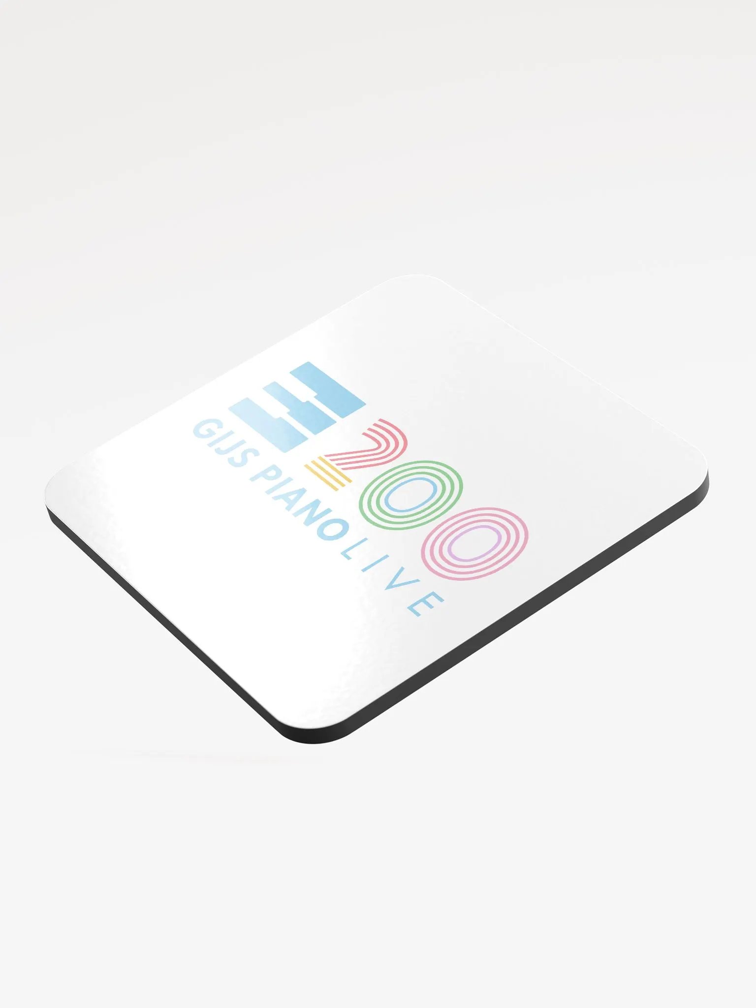 Gijs Piano LIVE 200 - Glossed Cork Coaster product image (3)