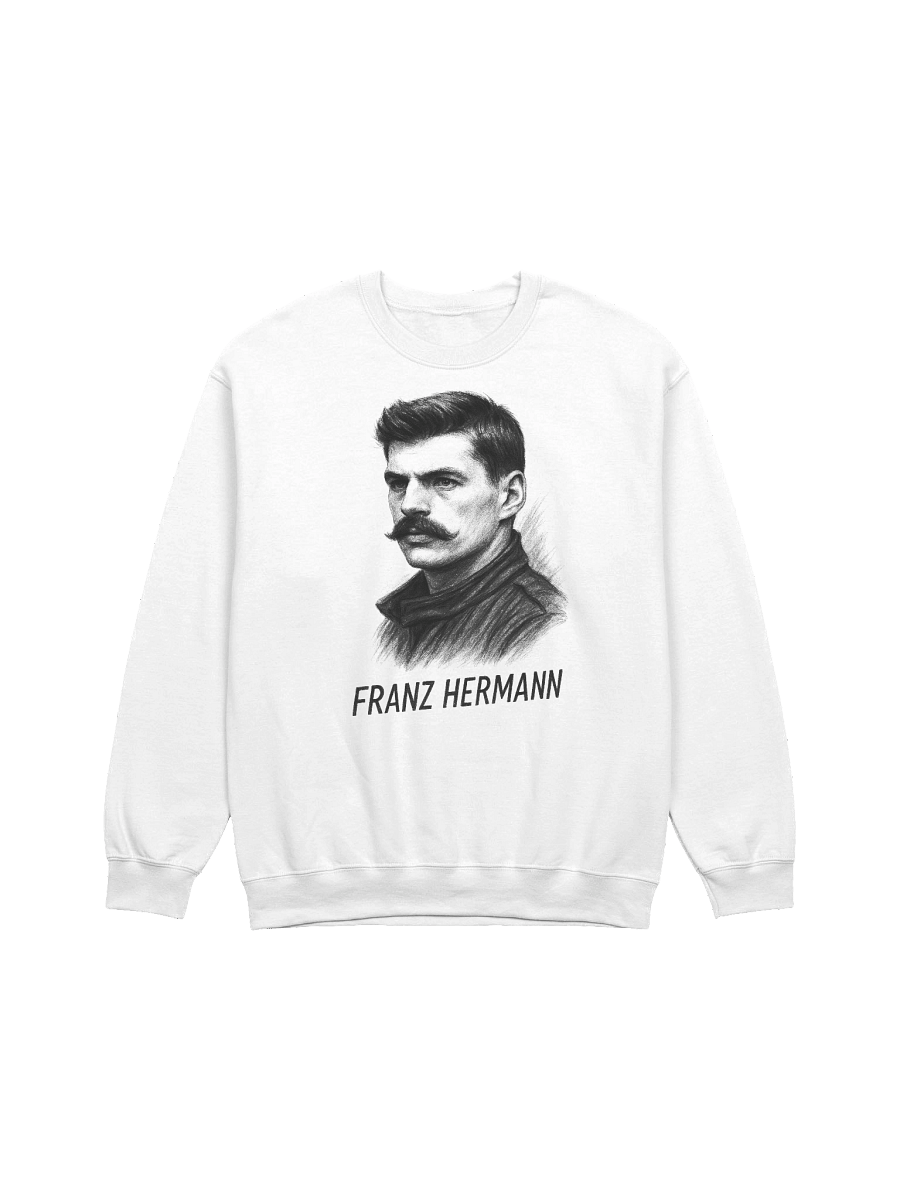 Vintage Franz Hermann Monochrome Portrait Sweatshirt product image (1)