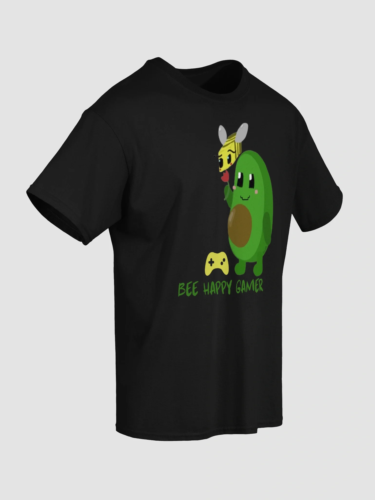 Bee Happy Gamer Tee product image (5)