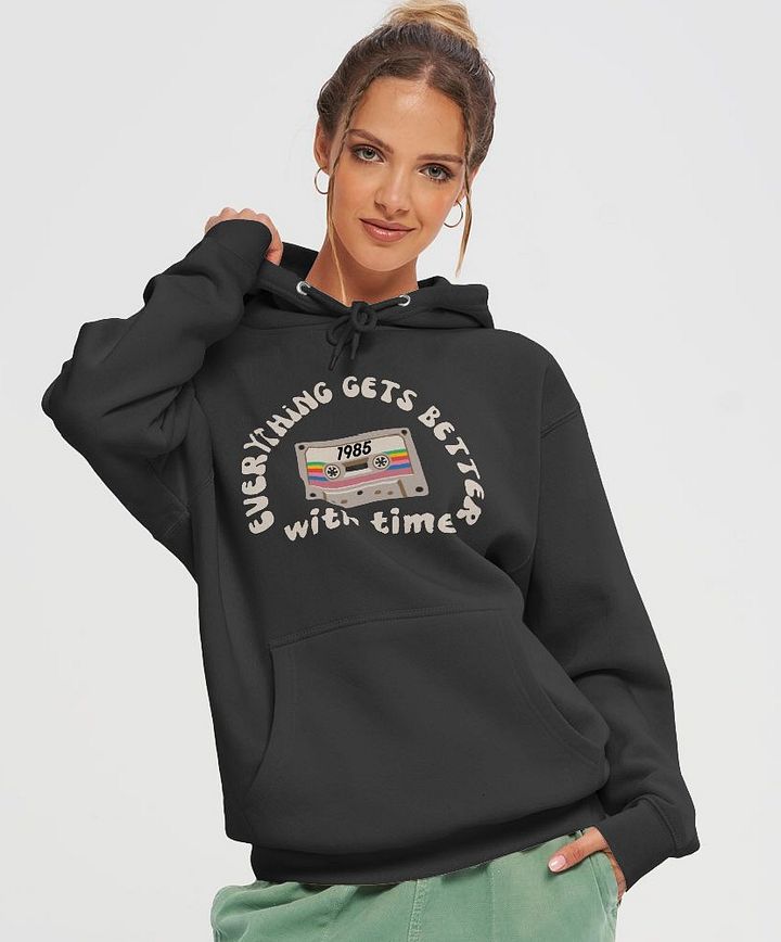 Every thing gets better with time hoodie product image (1)