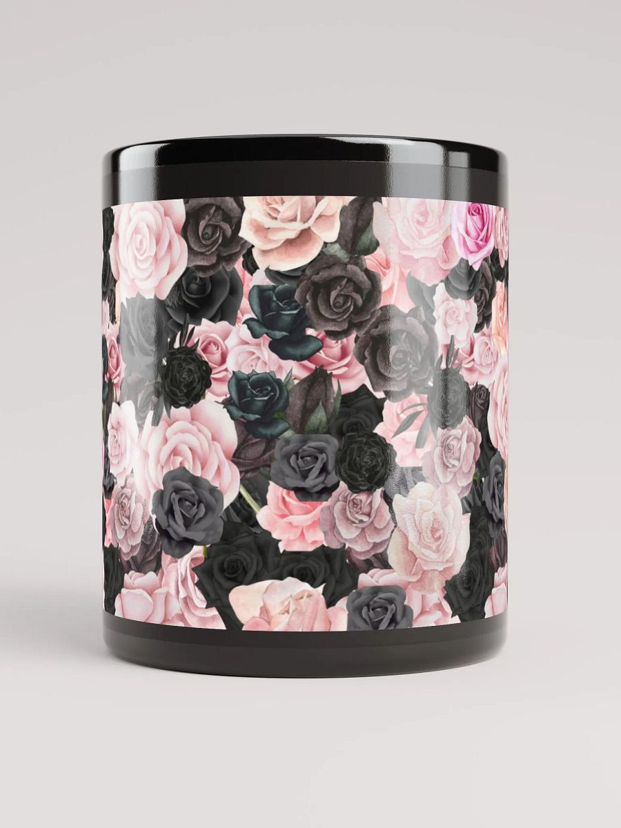 black and pink rose mug product image (9)