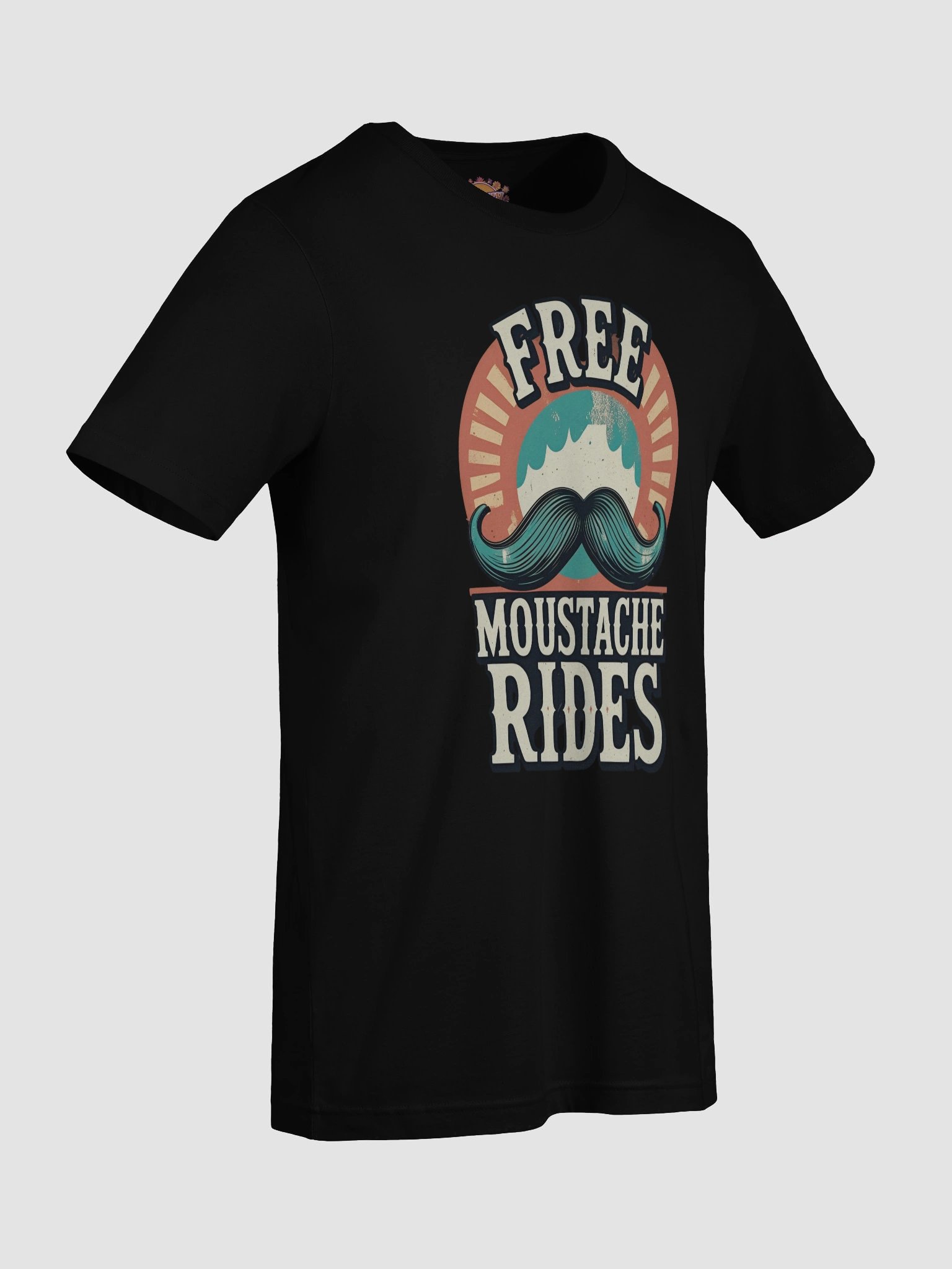 Retro Mustache Madness T-Shirt product image (5)