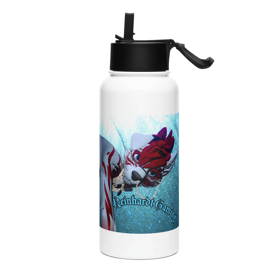 Reinhardt Gaming kitsune water bottle with straw product image (3)