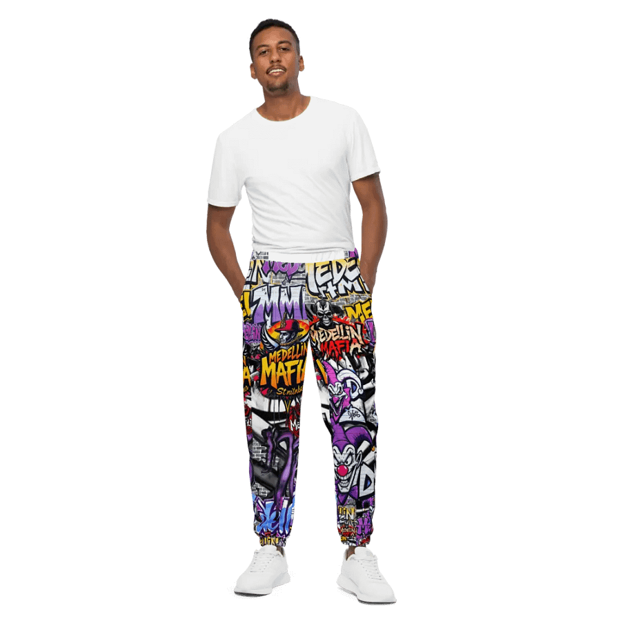 Medellin Mafia Graffiti Unisex Track Pants product image (1)