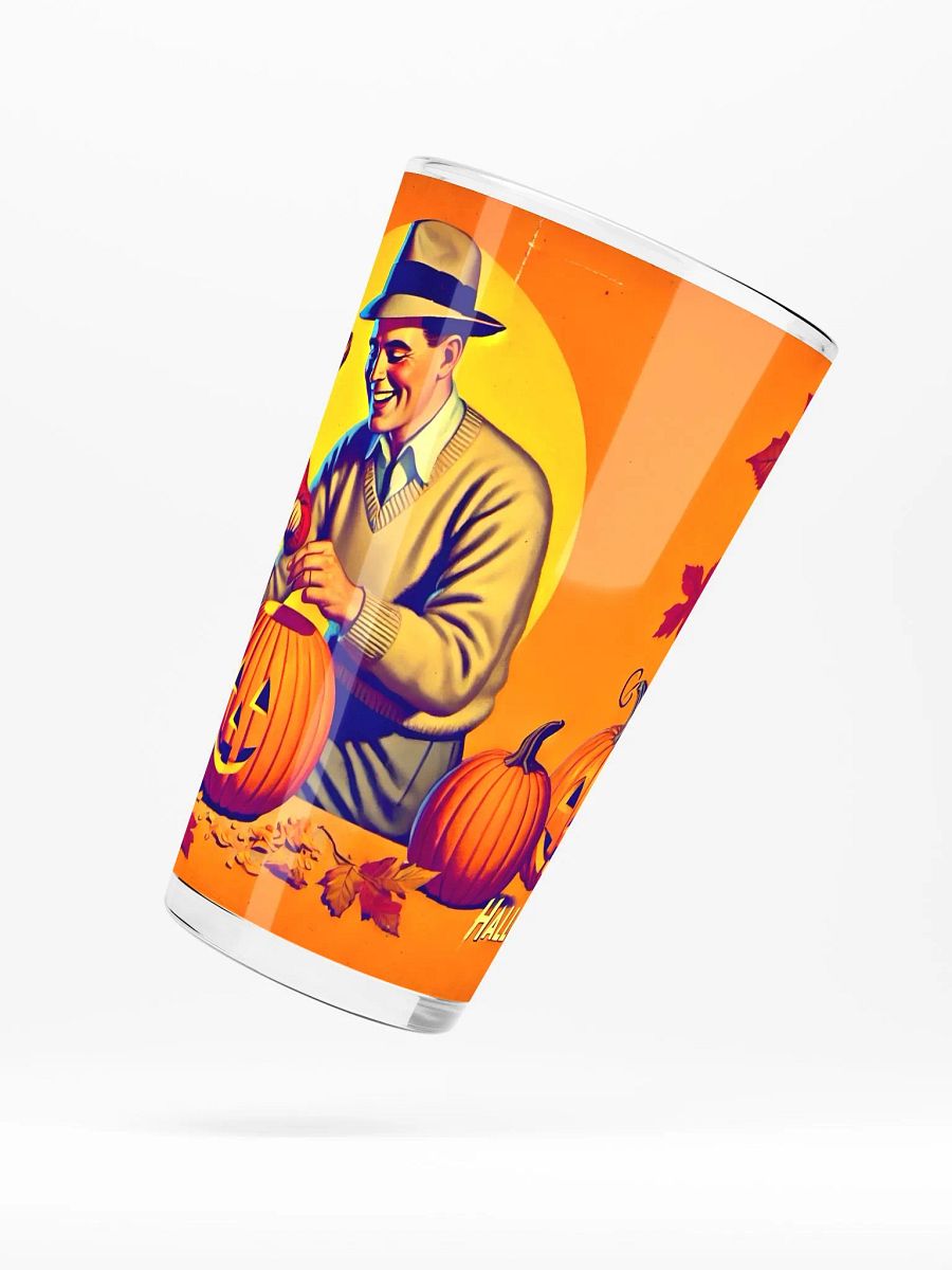 Halloween Pumpkin Carving Pint Glass product image (5)