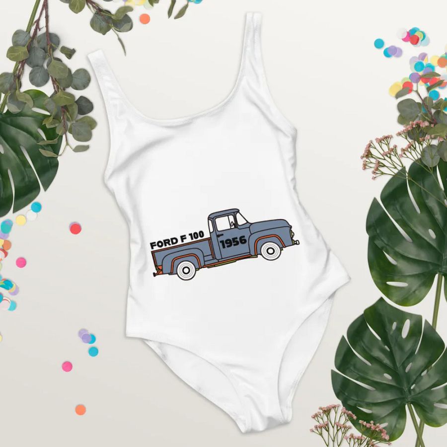 Vintage 1956 Pickup Truck Swimsuit product image (4)