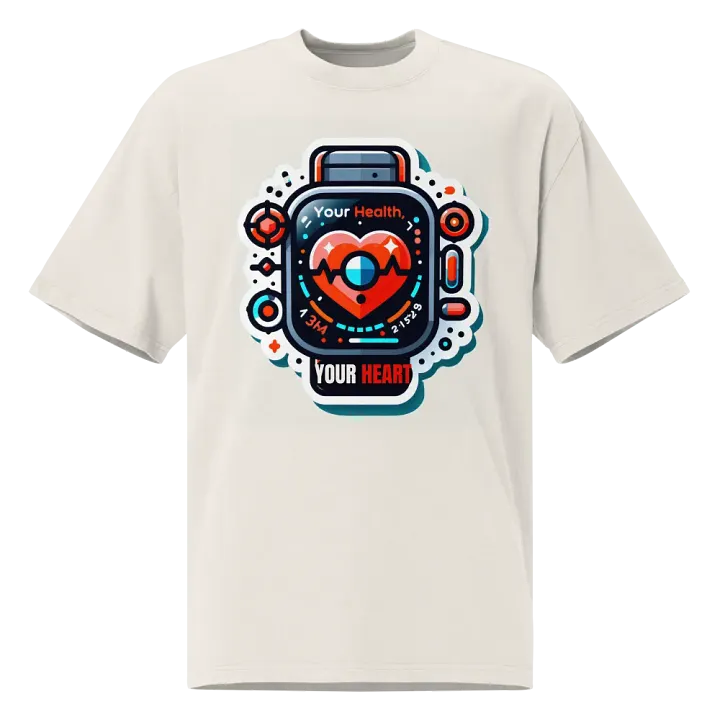 Heartbeat Monitor Futuristic Smartwatch Print product image (1)