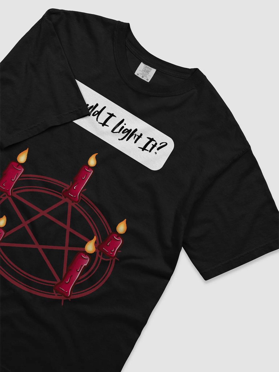 Should I Light It? Ghost Summoning Circle T-Shirt product image (3)