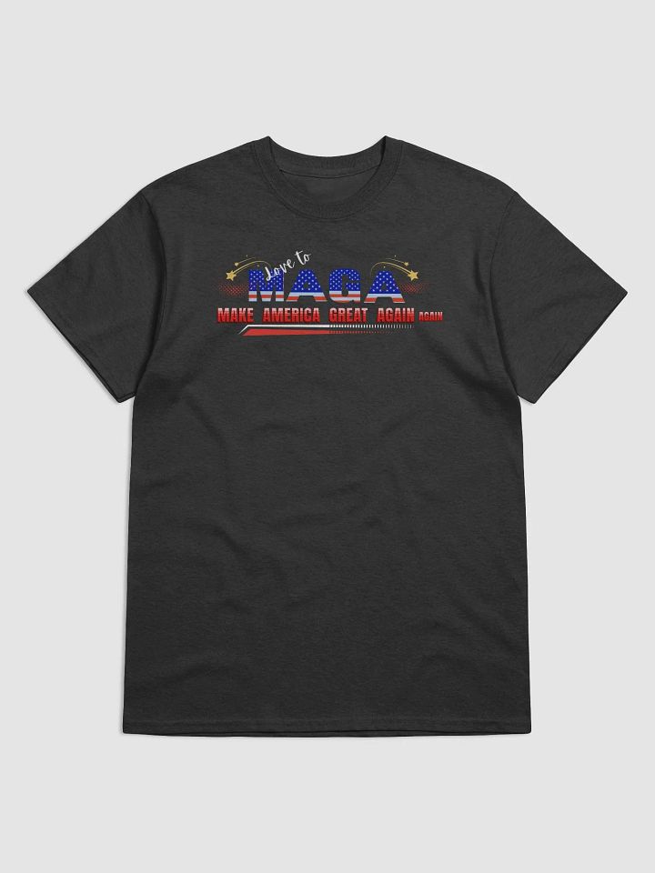 Maga t shirts We love to Make America Great again again fit large sizes Gildon 100% cotton product image (1)