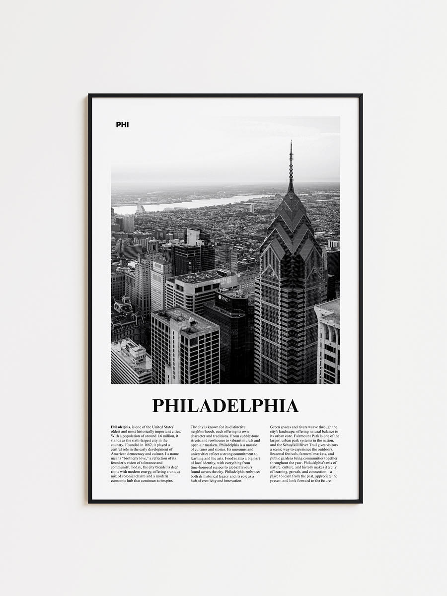 Philadelphia 01 Newspaper Poster product image (1)