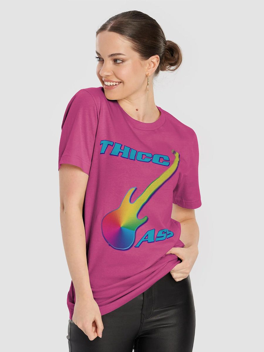 THICC BASS Straight-Sided T-Shirt product image (18)