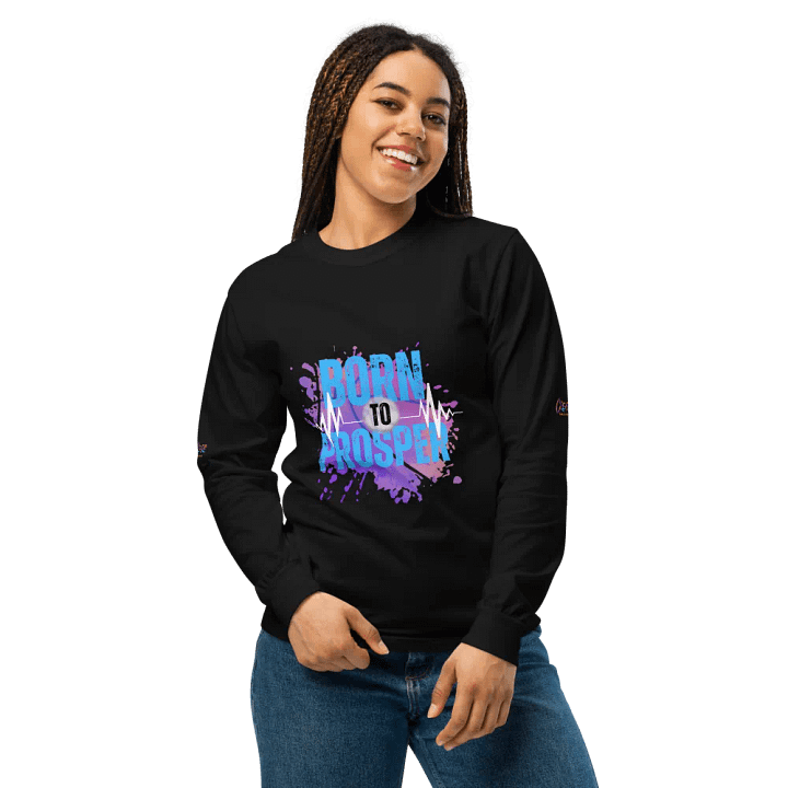 Elegant Born to Prosper Long Sleeve Shirt product image (1)