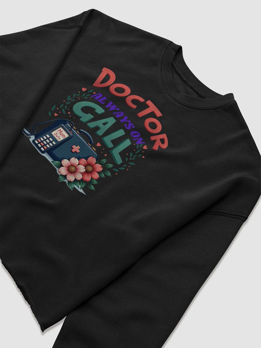 Mom Duty ,Doctor Always On Call Crop Sweatshirt product image (15)