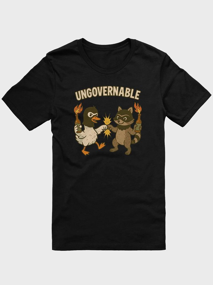 Ungovernable T-Shirt product image (3)