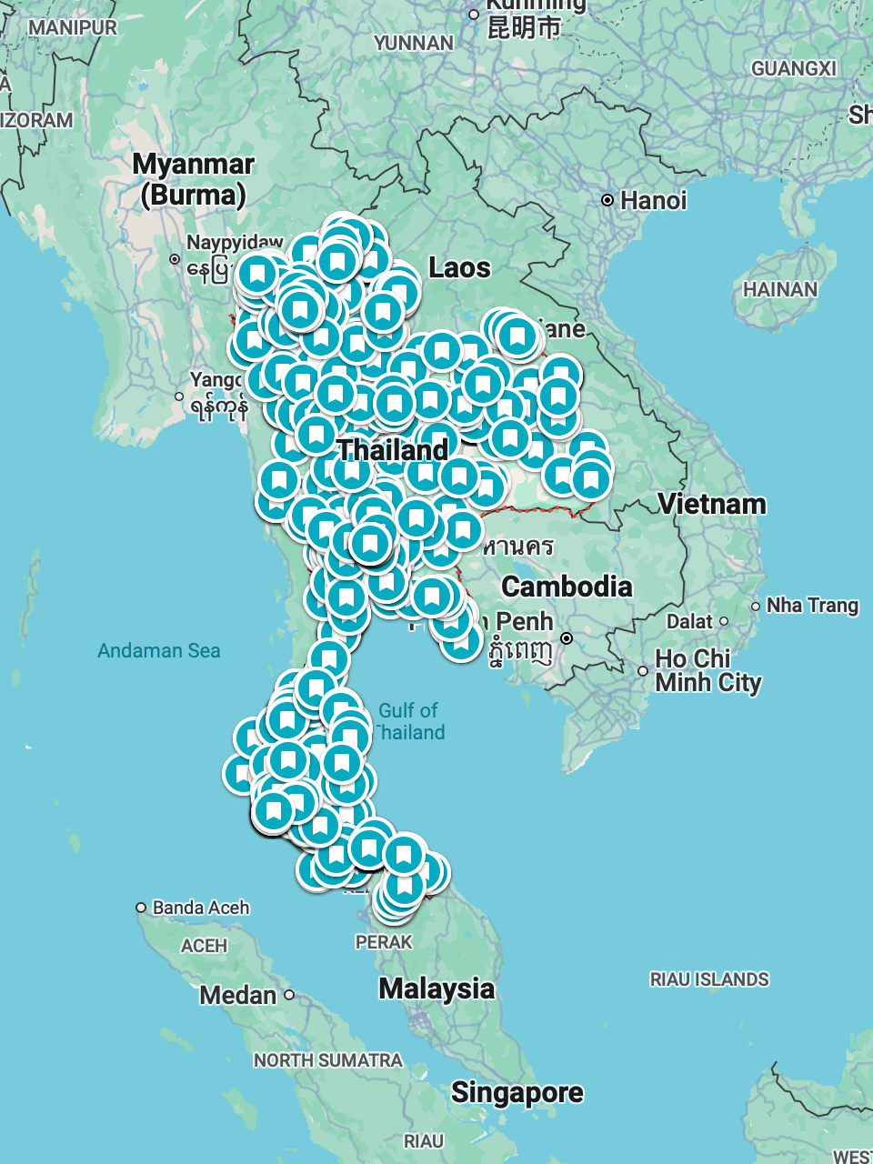Thailand FOOD & TRAVEL MAP Combo product image (4)
