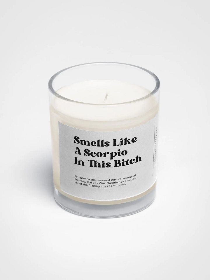 Funny Scorpio Candle product image (2)