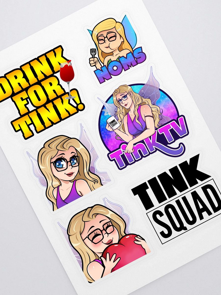 TinkTV Sticker Sheet product image (1)