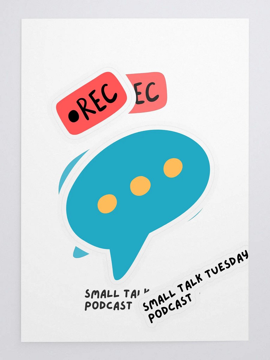 Small Talk Tuesday Sticker Collection product image (3)