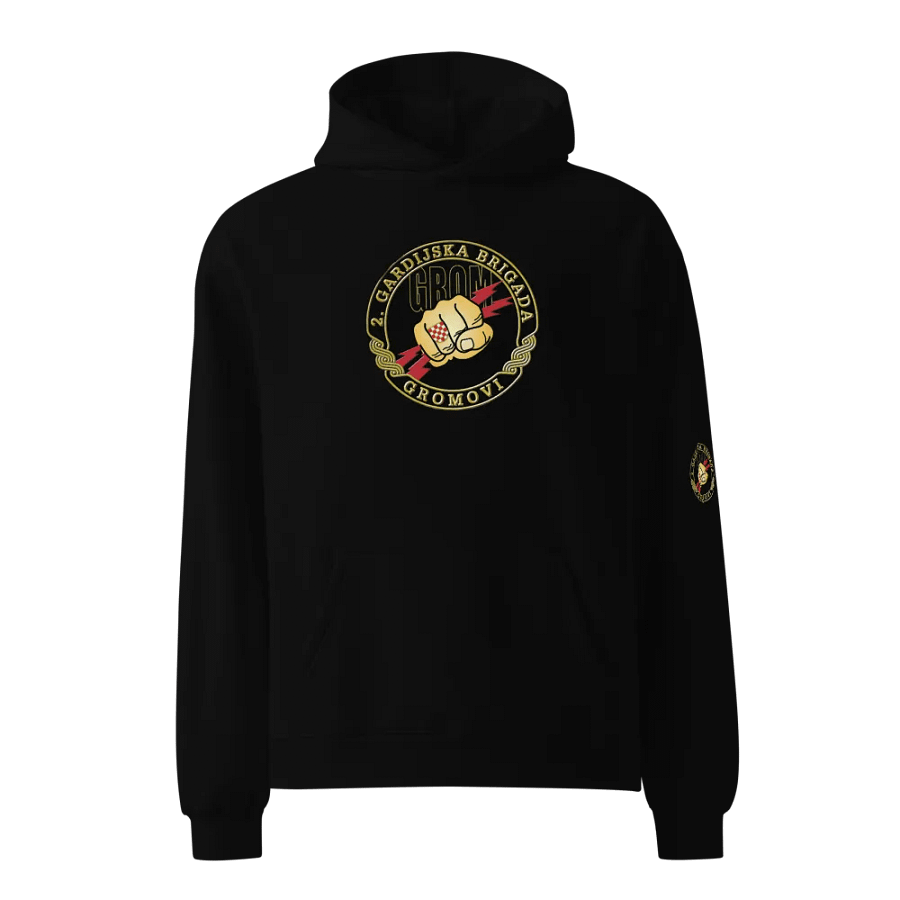 Gromovi Fist Lightning Bolt Oversized Hoodie product image (9)