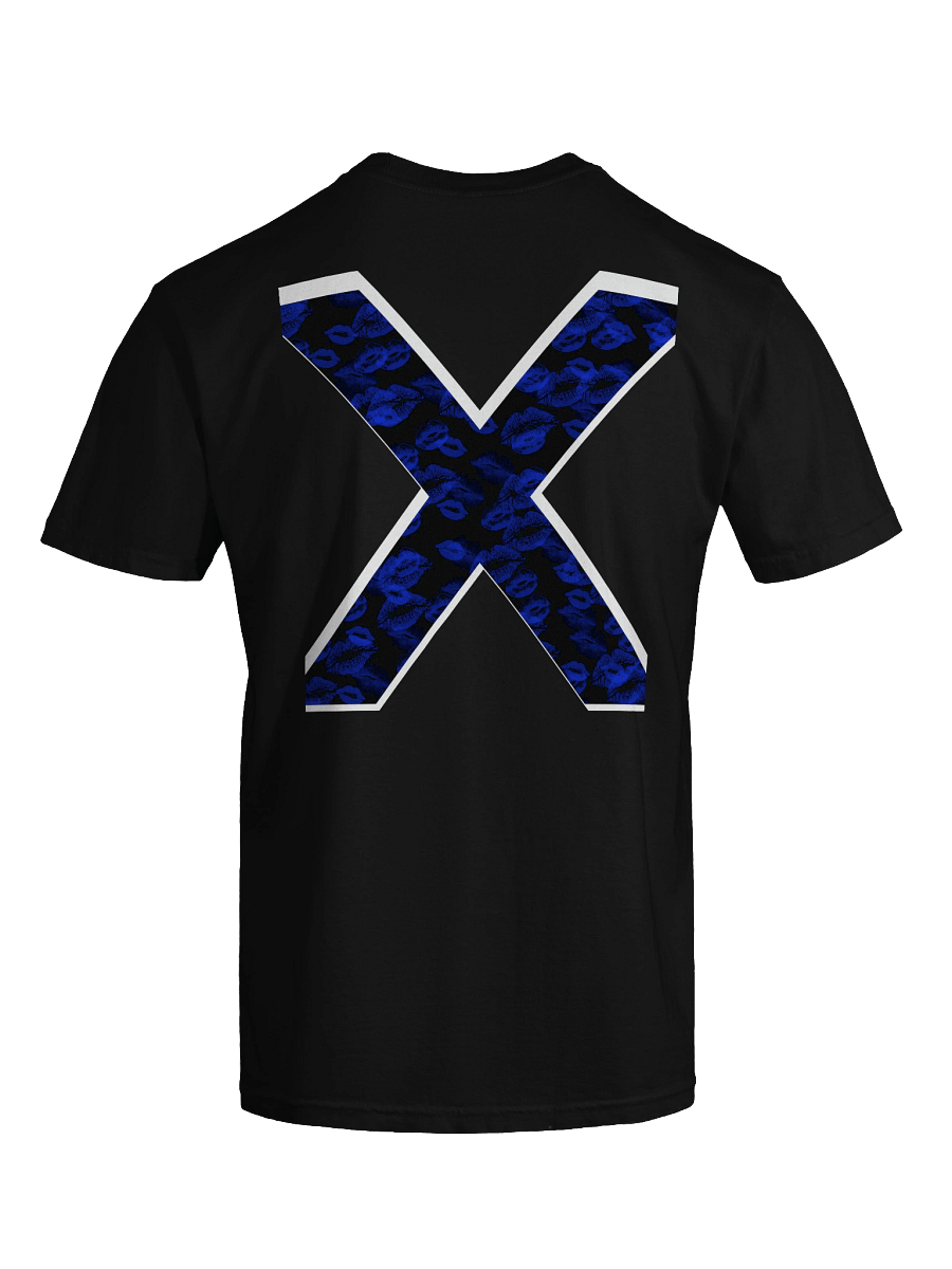 Black X Blue Lipstick Kisses | Shirt product image (4)
