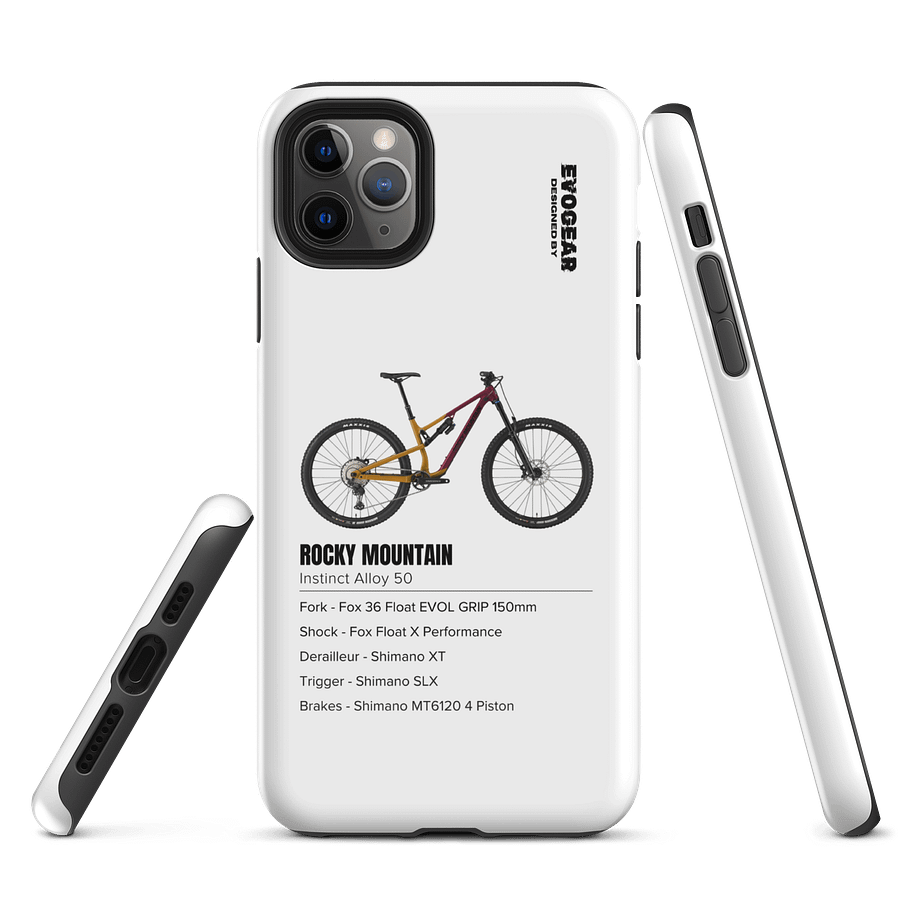 White Rocky Mountain Instinct Alloy 50 iPhone Case product image (5)