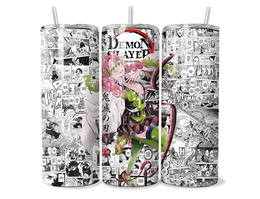 Demon Slayer - Mitsuri Kanroji Love Hashira Tumbler - 20oz Stainless Steel product image (1)