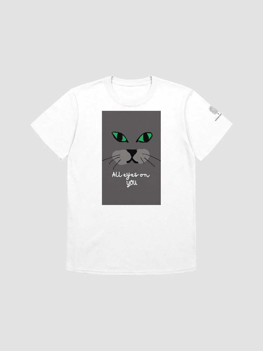 All Eyes On You Artistry T-Shirt in White product image (1)