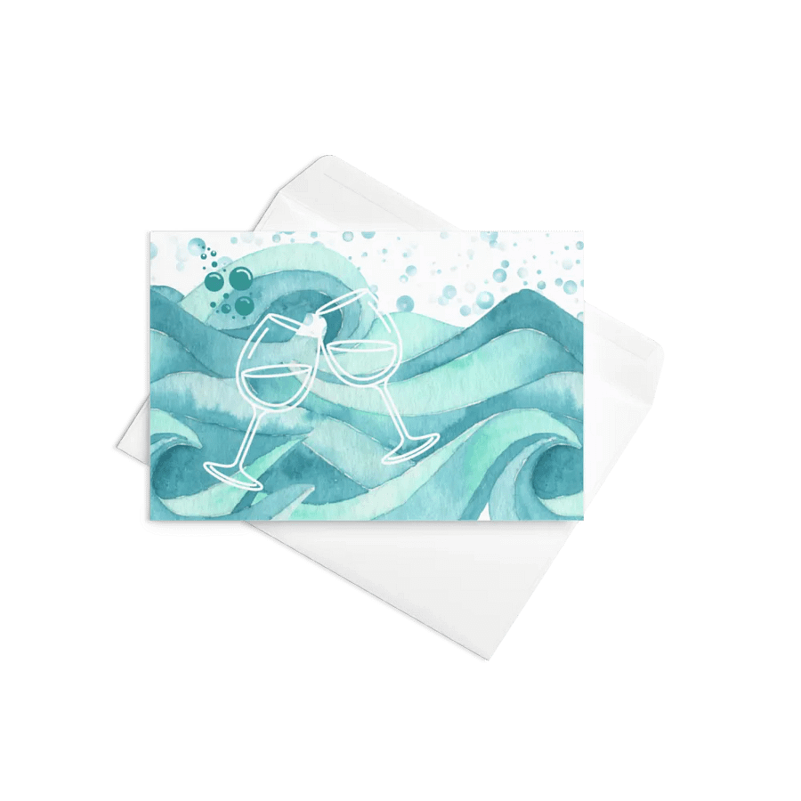 Ocean Toast Greeting Card for special celebrations product image (11)