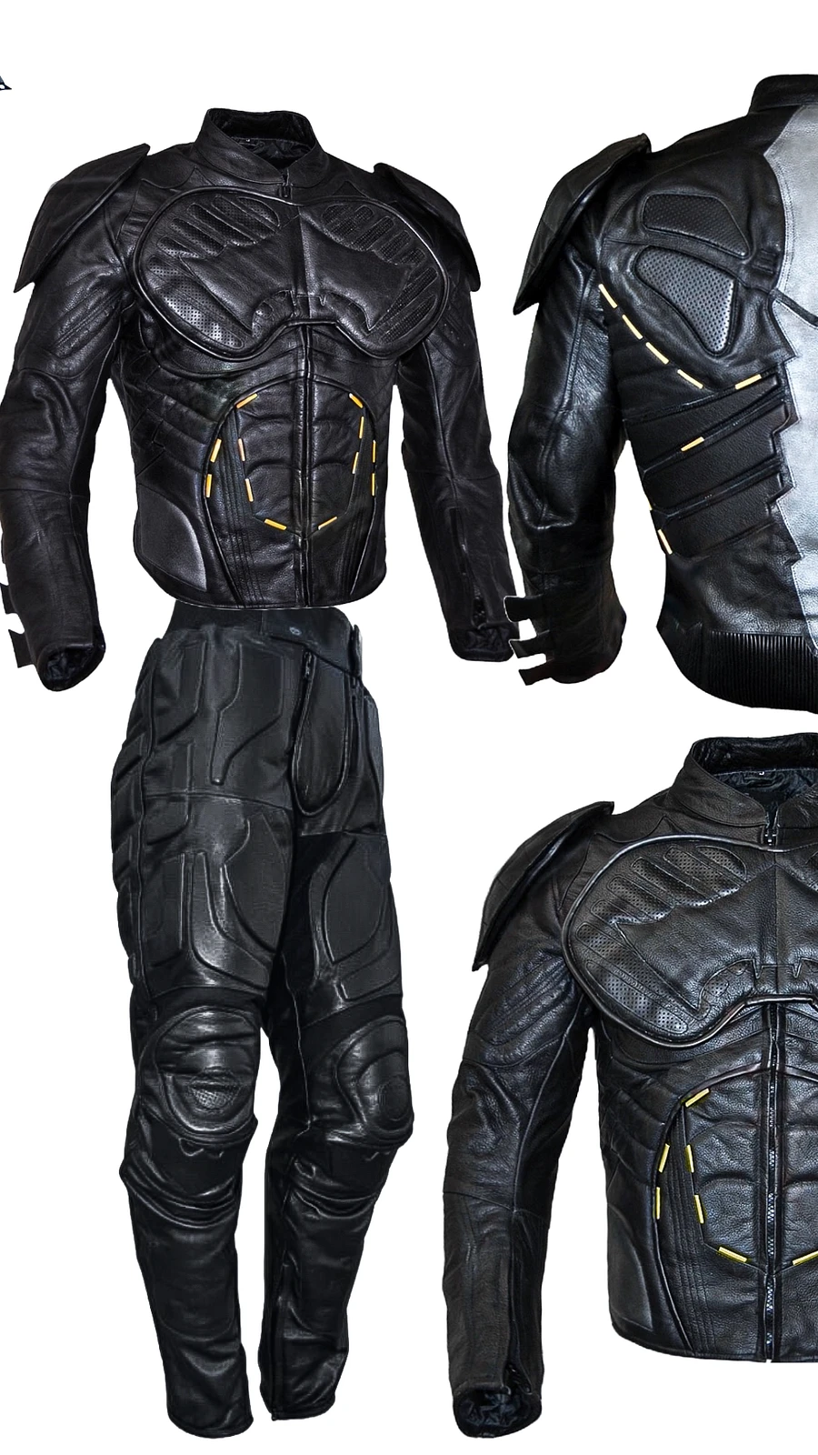 Full Batman Suit ( Jacket + trousers) Gear, armor, protection sports equipment ) product image (5)