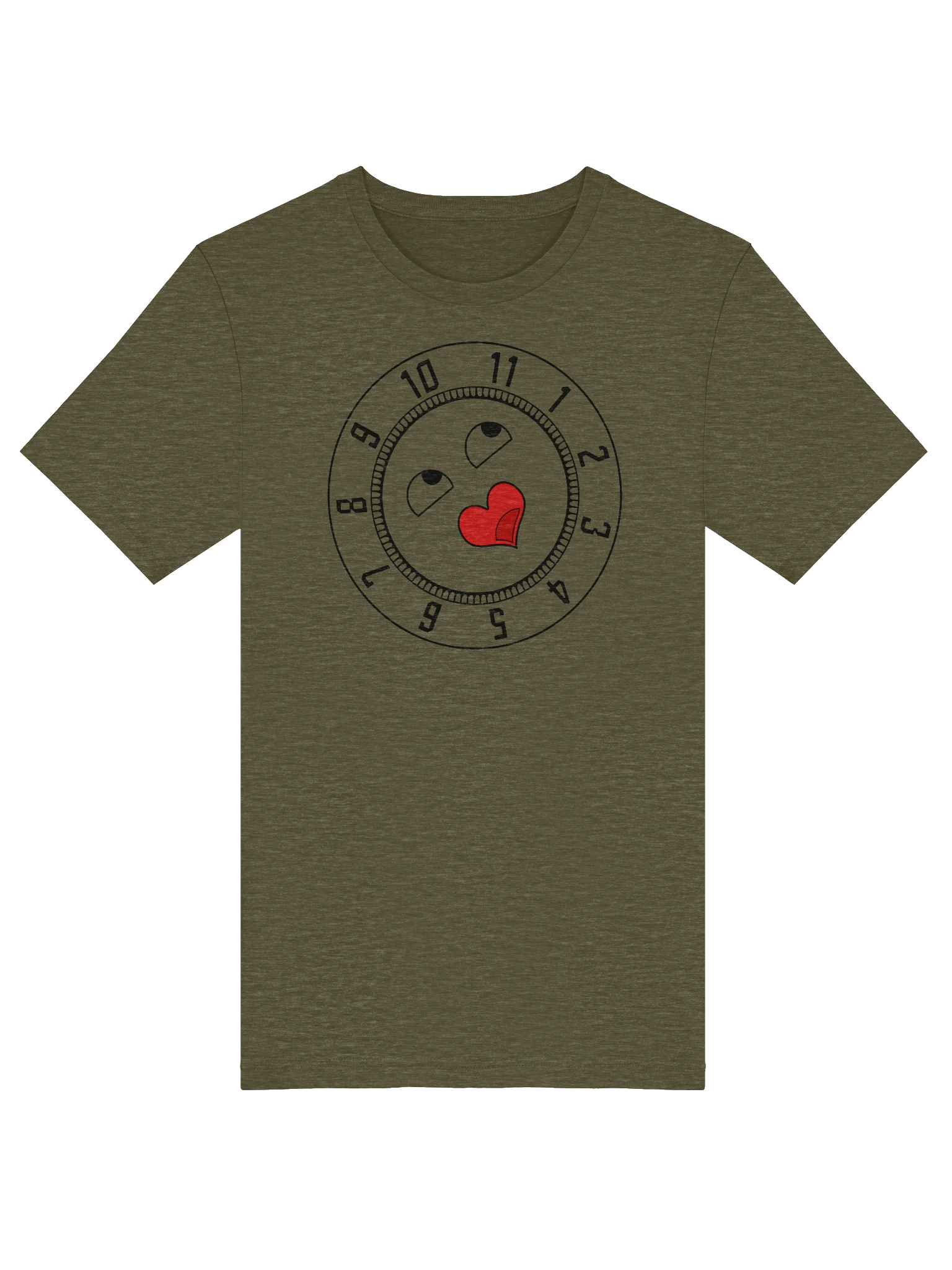 I Love Fuzz - Guitar Pedal Knob Shirt (knob only, no added text) product image (5)
