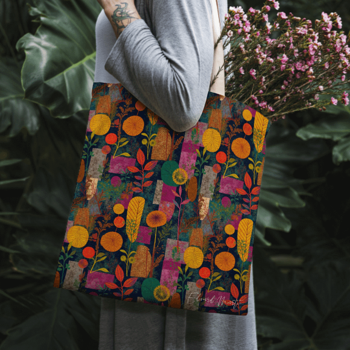 Canvas Tote Handbag-15"x18"/38x46cm product image (1)