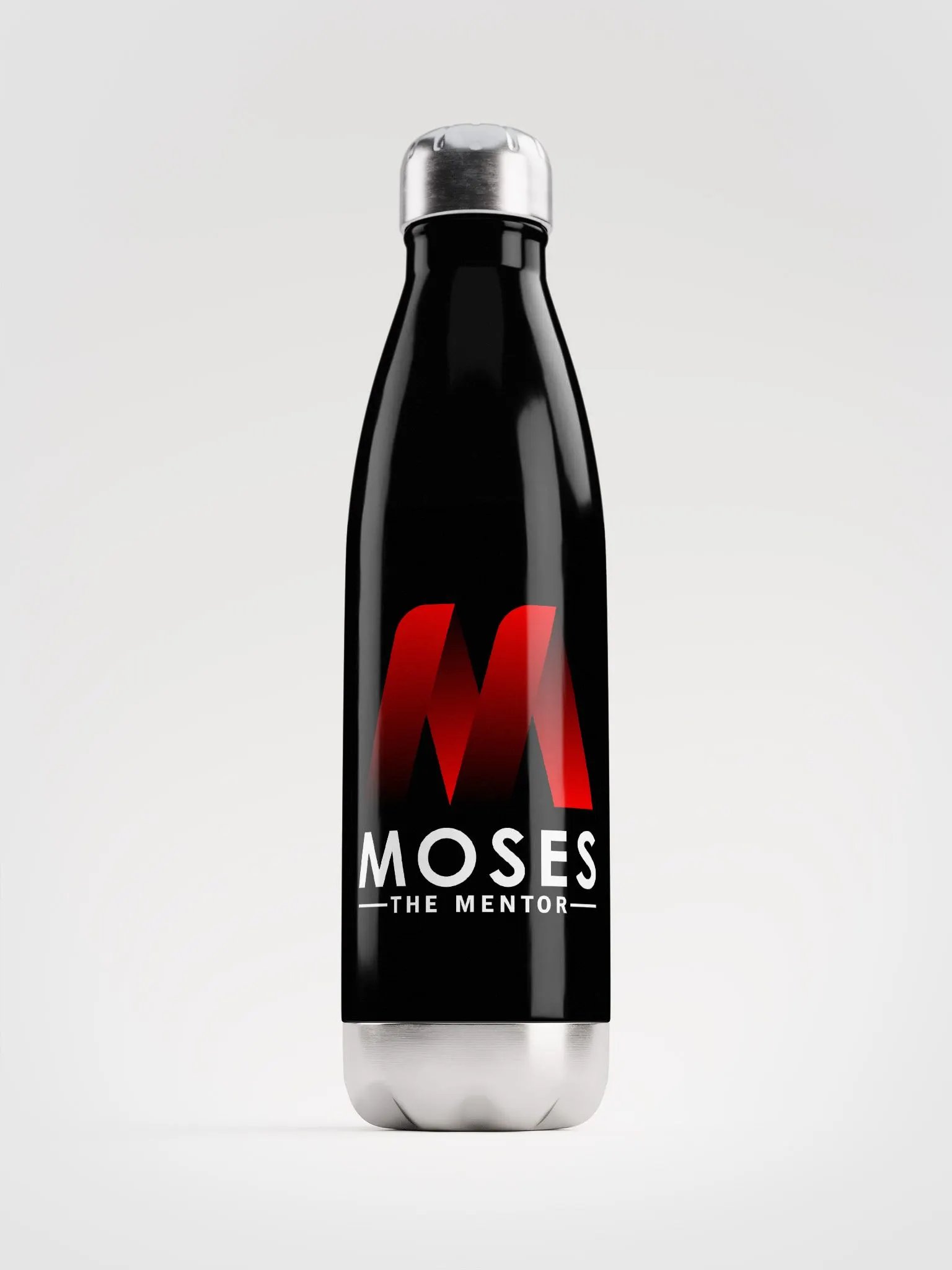 Mentor Water Bottle (Black) product image (1)