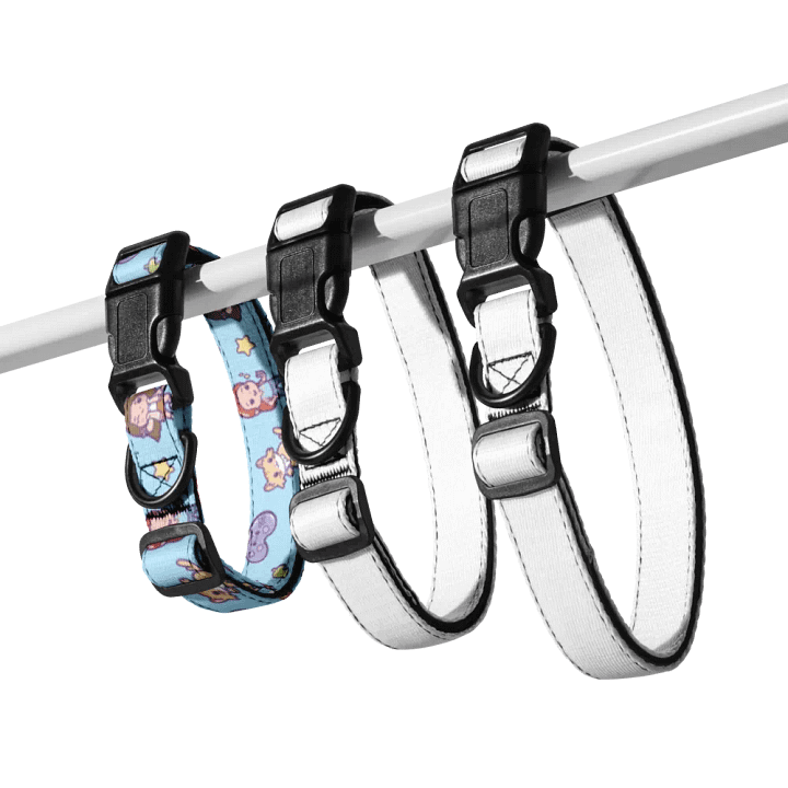Alex & Tely Pattern Pet Collar - Blue product image (1)