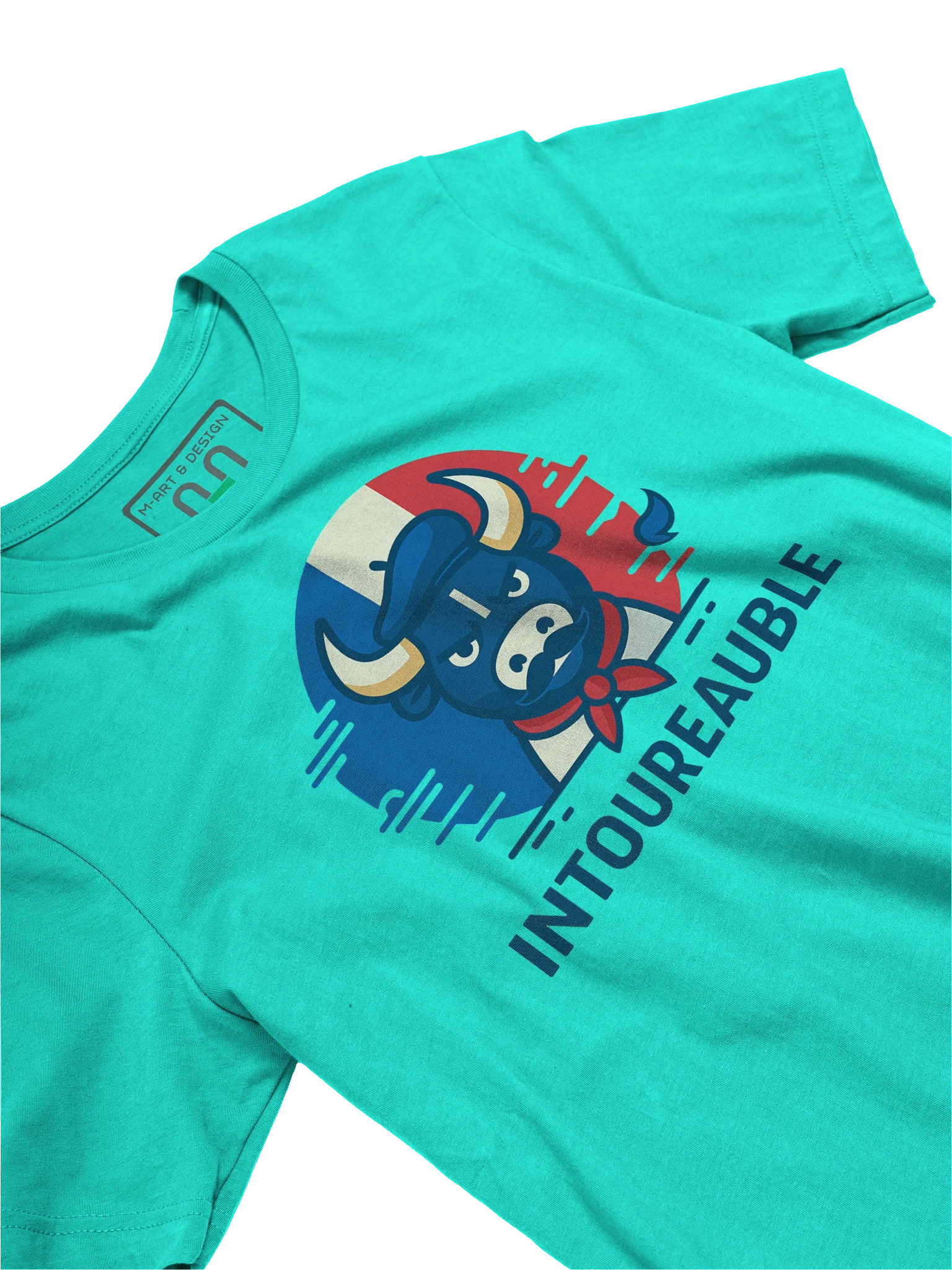 INTOUREAUBLE: The Unbreakable French Bull Tee 🐂 product image (3)