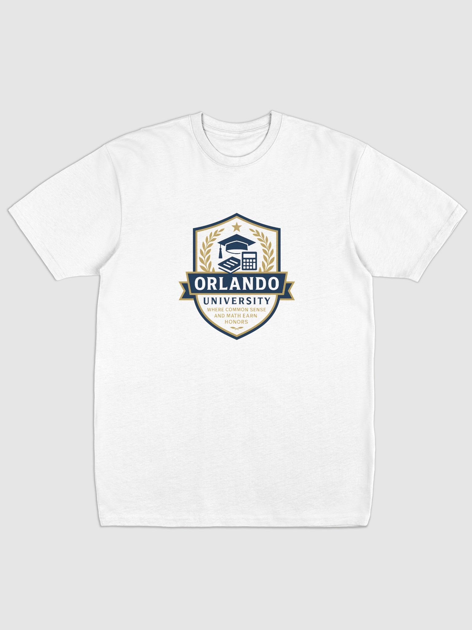 Orlando U Tee – White Uniform product image (1)