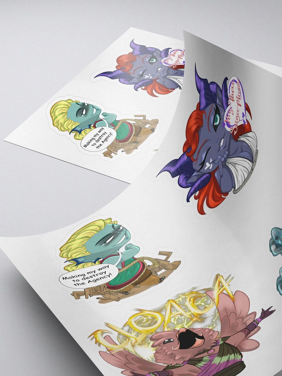 Ereckdoon Rising Sticker Set #2 product image (4)