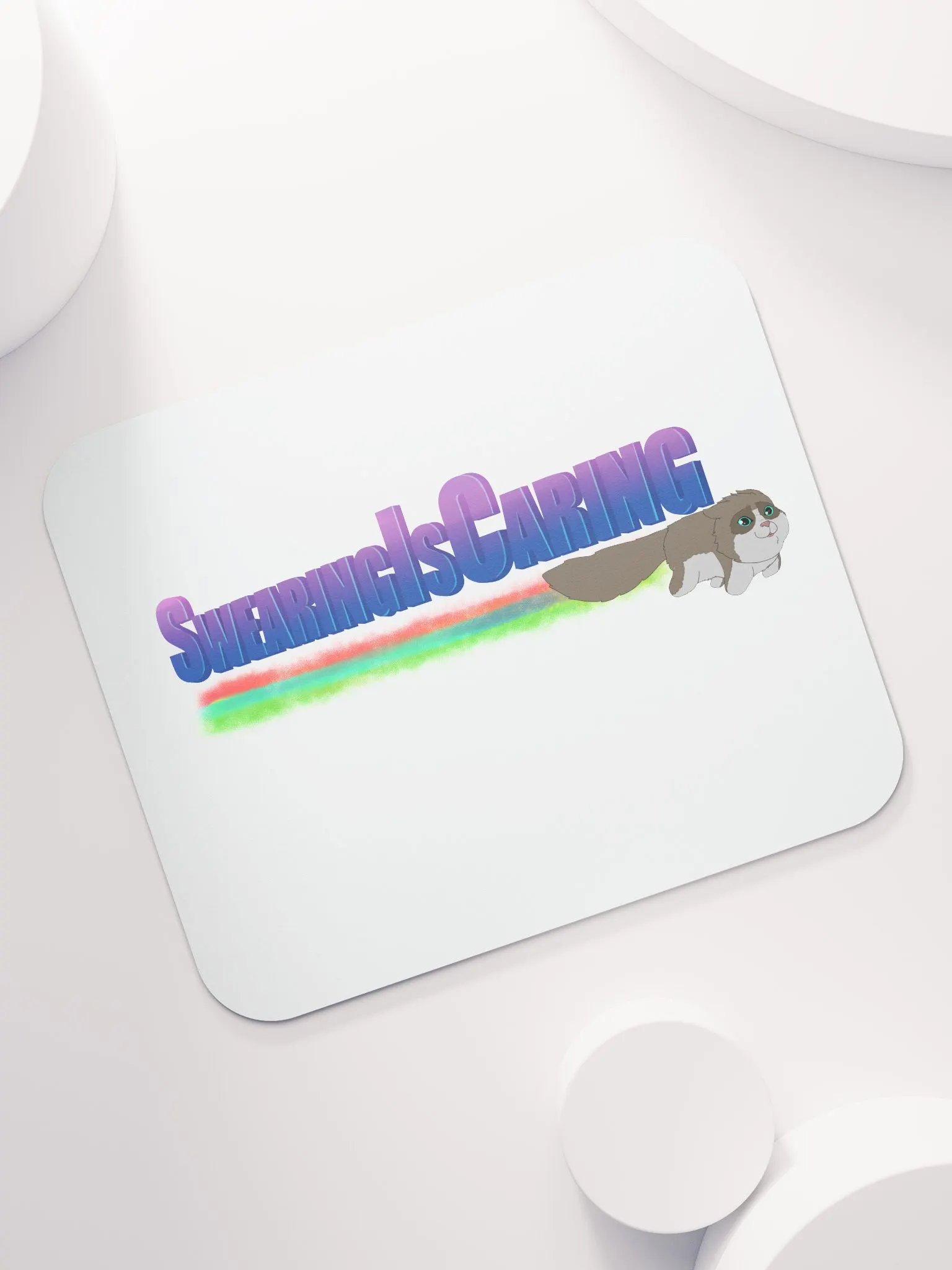 Swearing is Caring Mouse Pad product image (7)