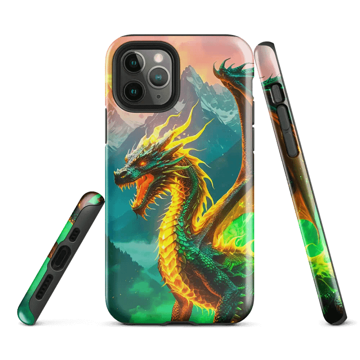 Fiery Dragon iPhone Case product image (3)