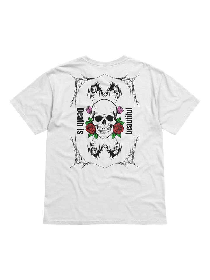 Gothic Skull Blossom T-Shirt product image (2)