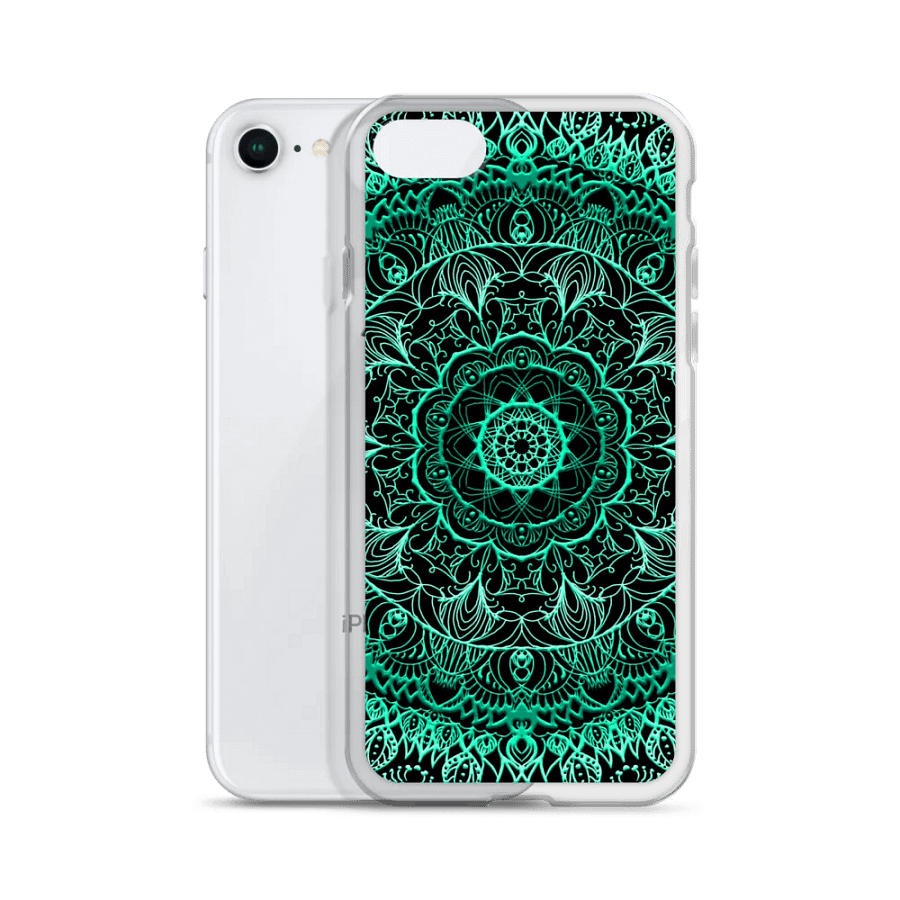 Turquoise Mandala iPhone® Case product image (3)