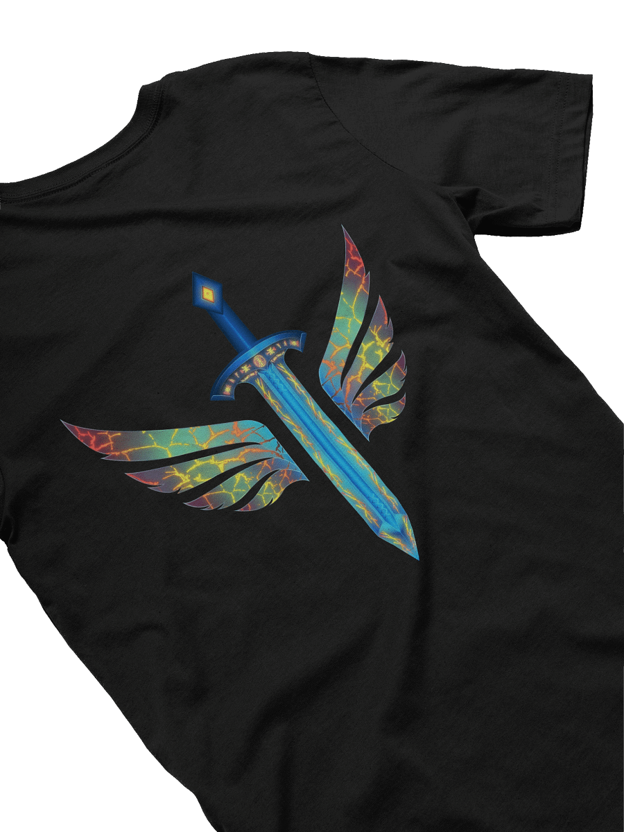 Winged Sword Monochrome T-Shirt product image (4)