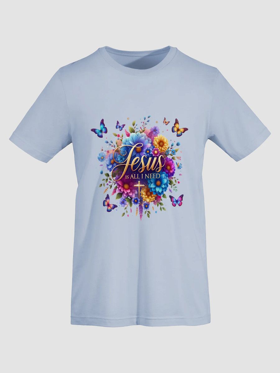 Divine Blooms Gold Script T-Shirt product image (7)