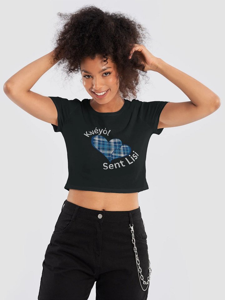 Madras Hearts Crop Tee product image (2)