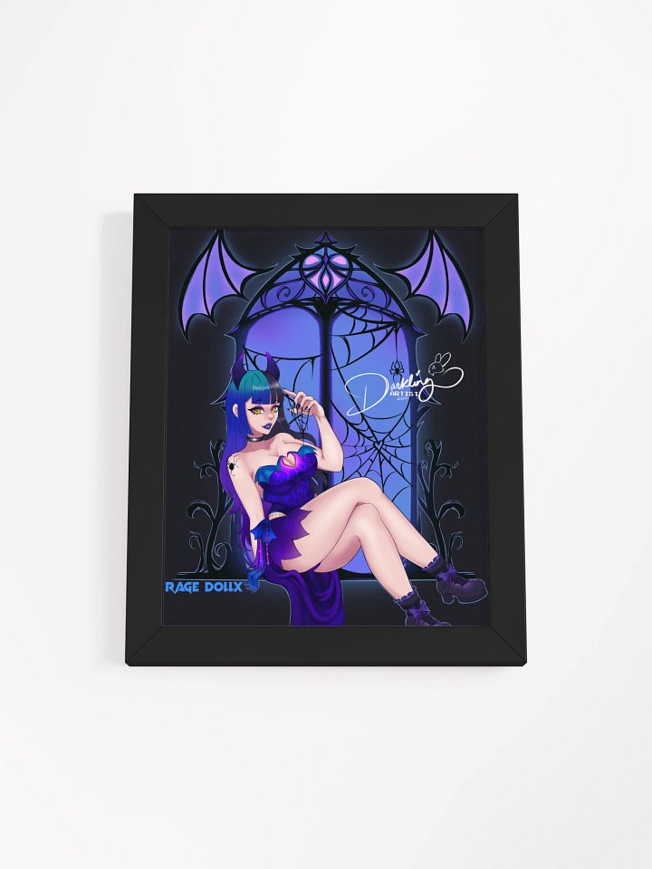 Blue Rage Doll x Darkling - Framed Poster product image (2)
