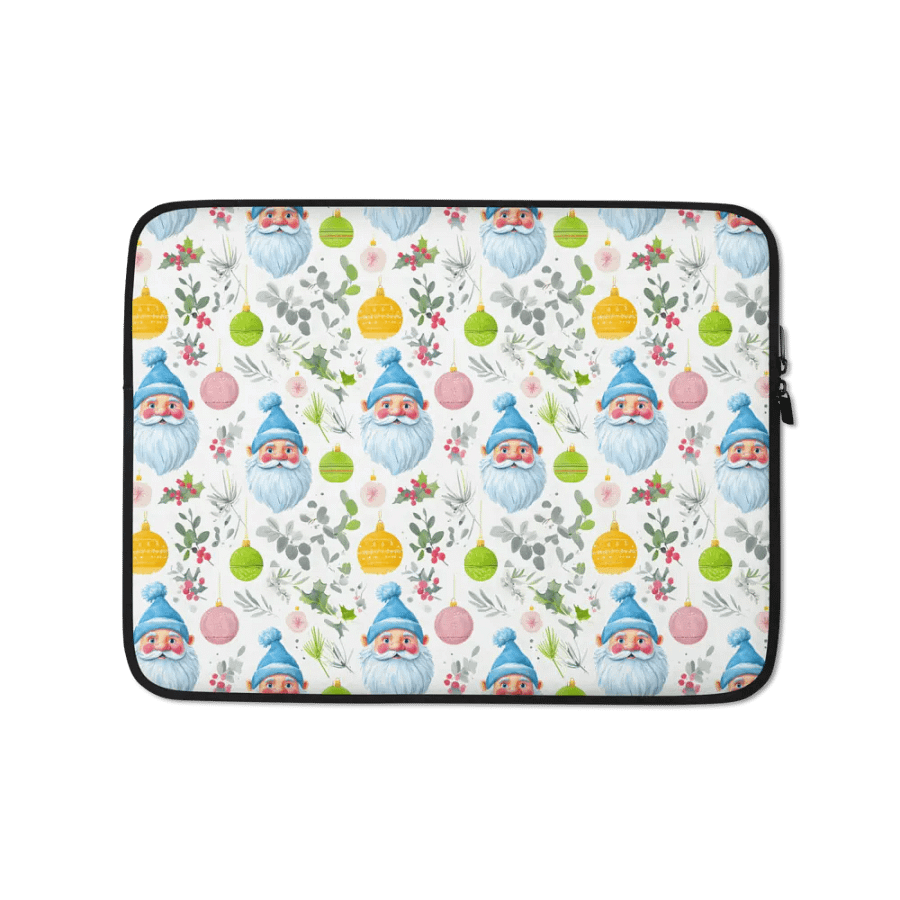 Santa Festive Laptop Sleeve product image (1)